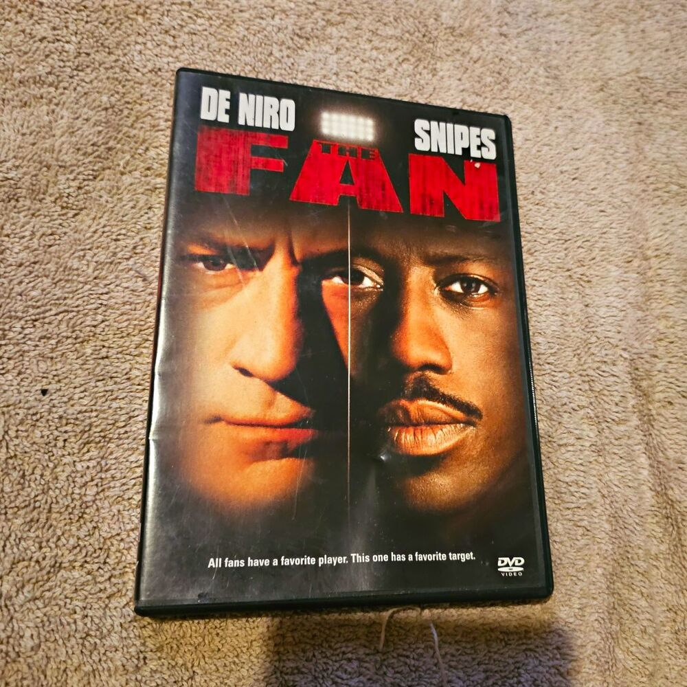 The Fan (DVD, 1996) Robert De Niro Wesley Snipes Tony Scott Thriller